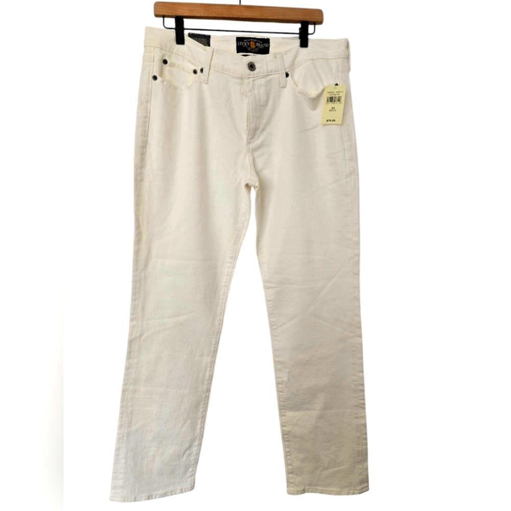 Nwt Lucky Brand White Jeans Size 1633